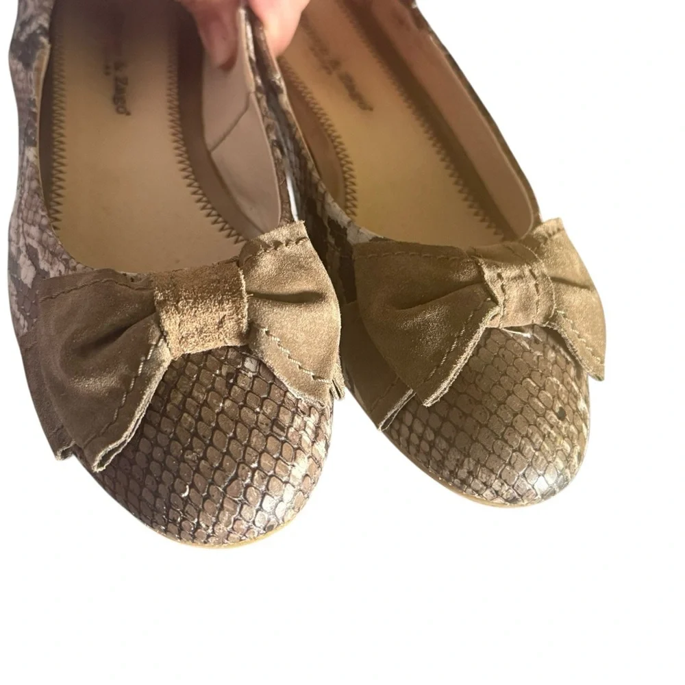 Women's Brown Ballet Flats size 8 - Picture 3 of 3